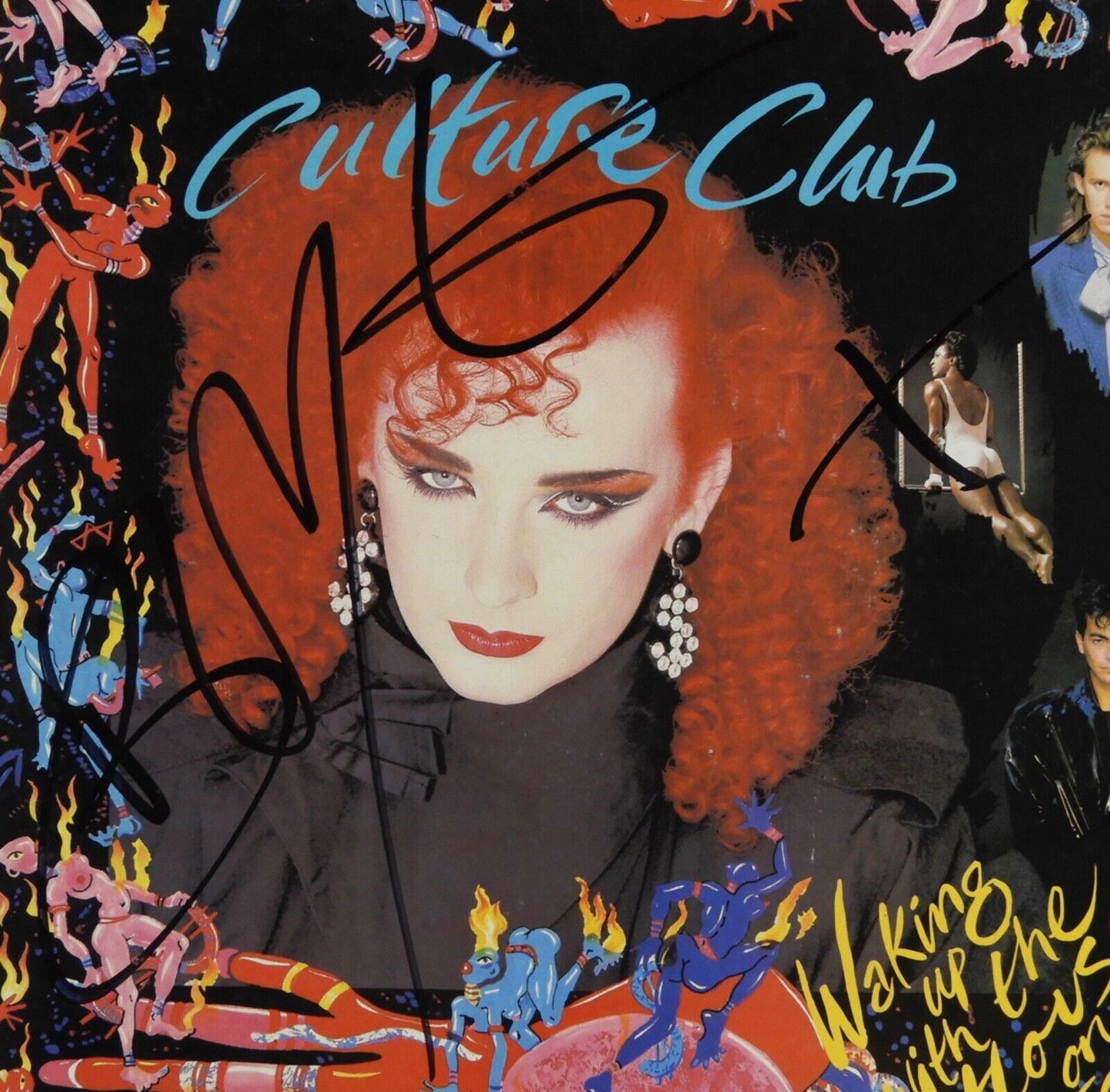 Boy George JSA Signed Autograph Record Album Vinyl Culture Club