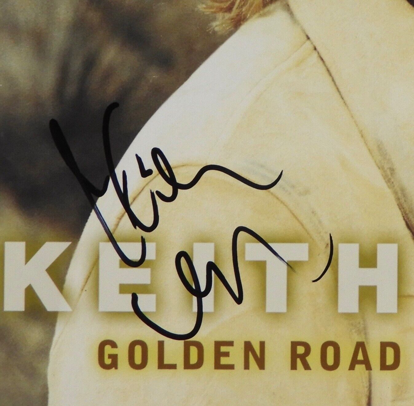 Keith Urban Signed Autograph Album JSA Record Vinyl Golden Road