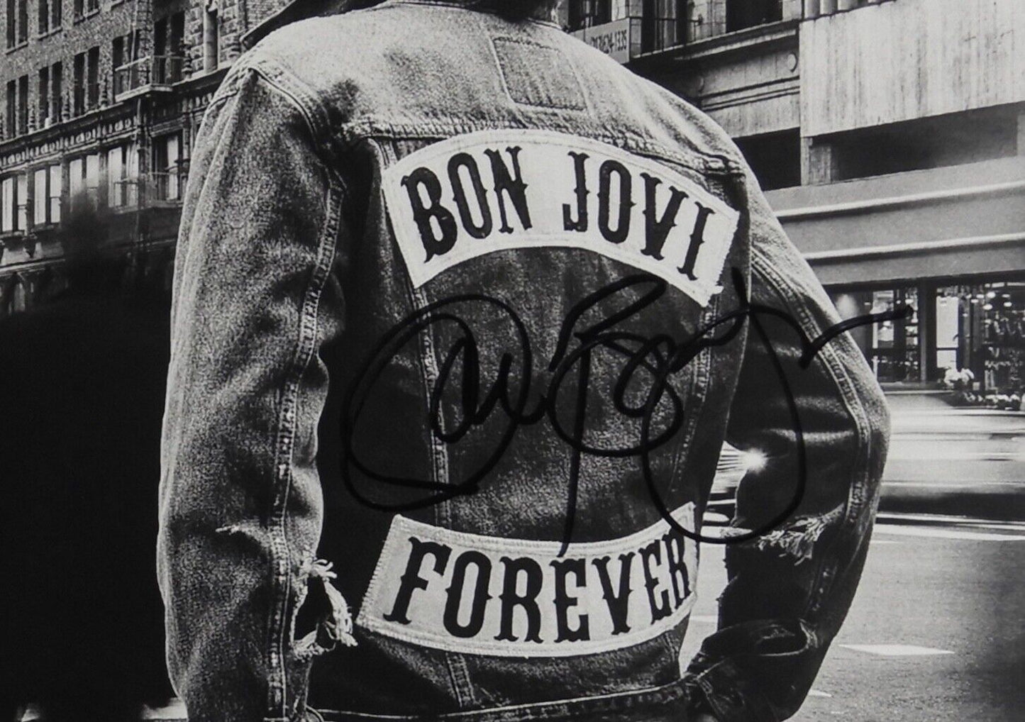 Bon Jovi Fully Signed JSA Autograph Album Vinyl Record Forever Jon Bon Jovi