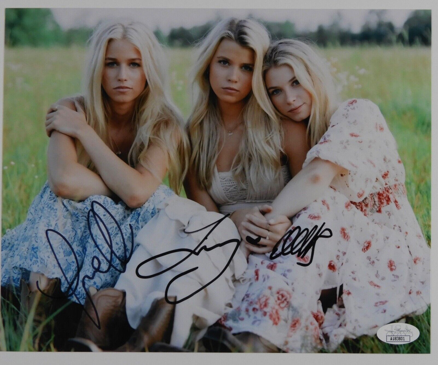 The Castellows JSA Fully Signed Autograph 8 x 10 Photo Country Music Star