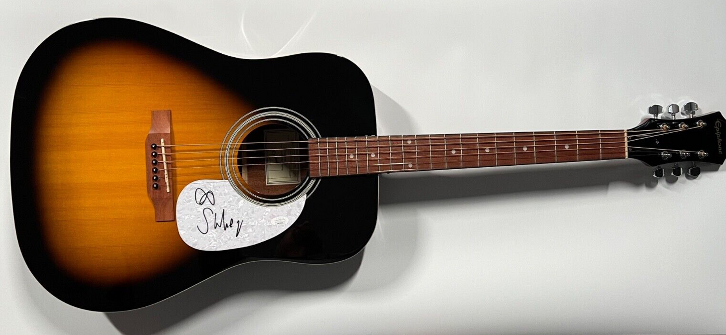 Shaboozey JSA Autograph Signed Guitar Epiphone Acoustic