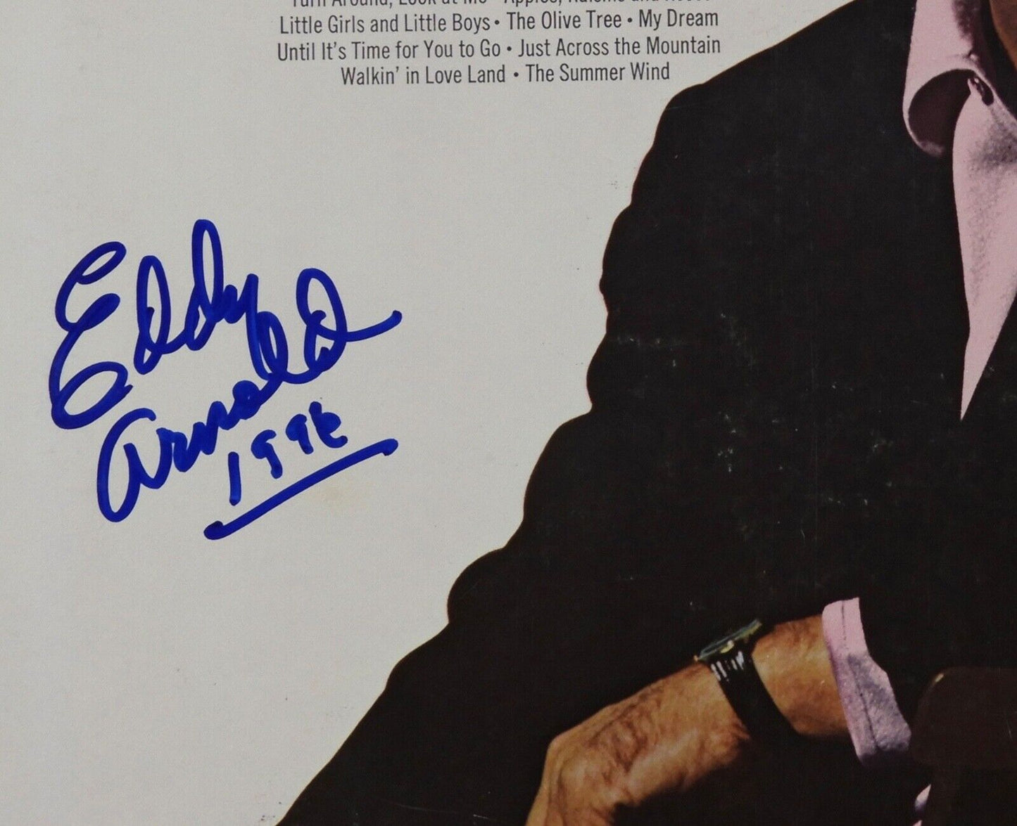 Eddy Arnold JSA Signed Autograph Album Record Vinyl Walkin In Love Land