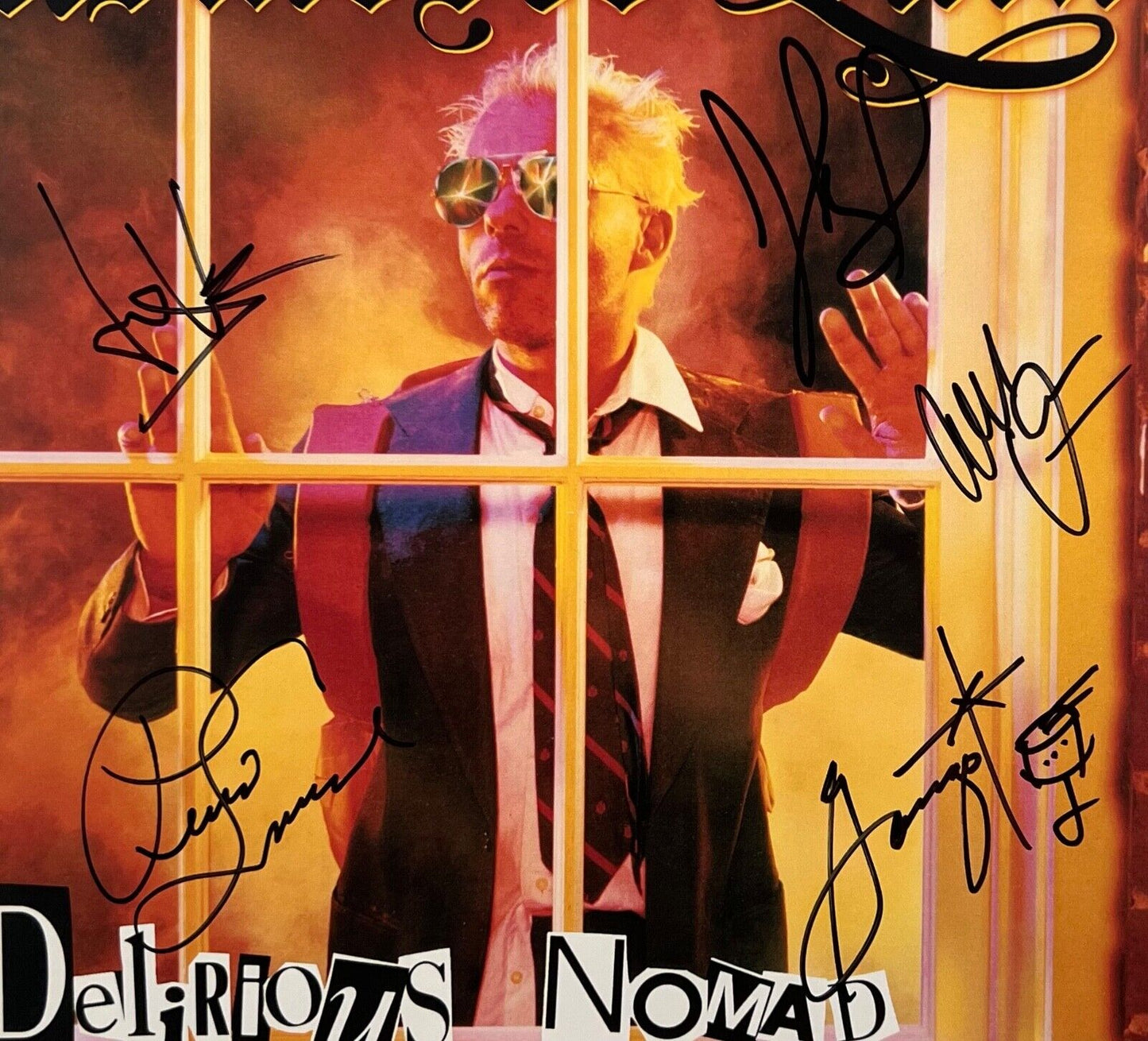 Armored Saint JSA Autograph Signed Album Vinyl Record Delirious Nomad
