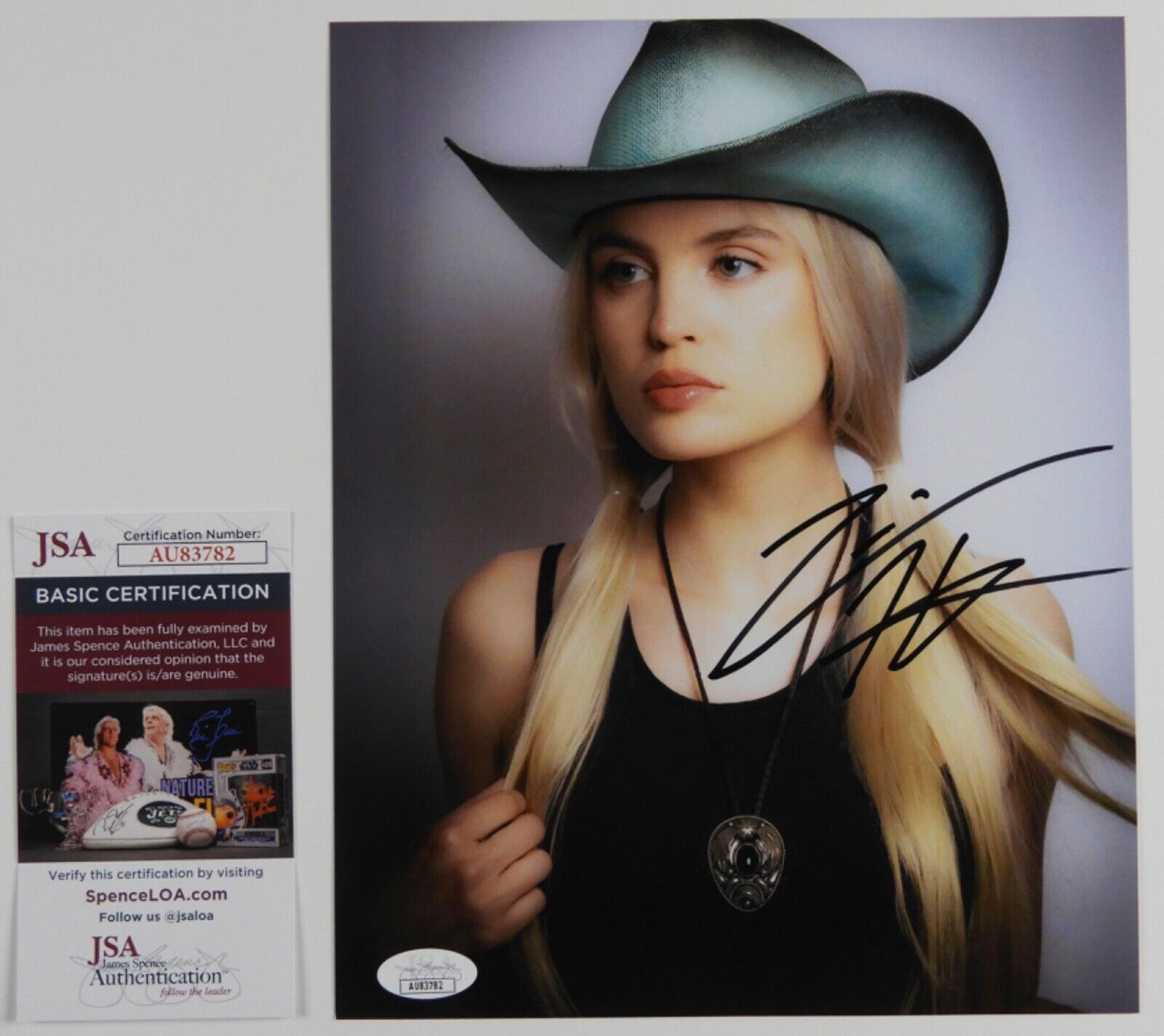 Zandi Holup JSA Signed Autograph 8 x 10 Photo Country Music Star