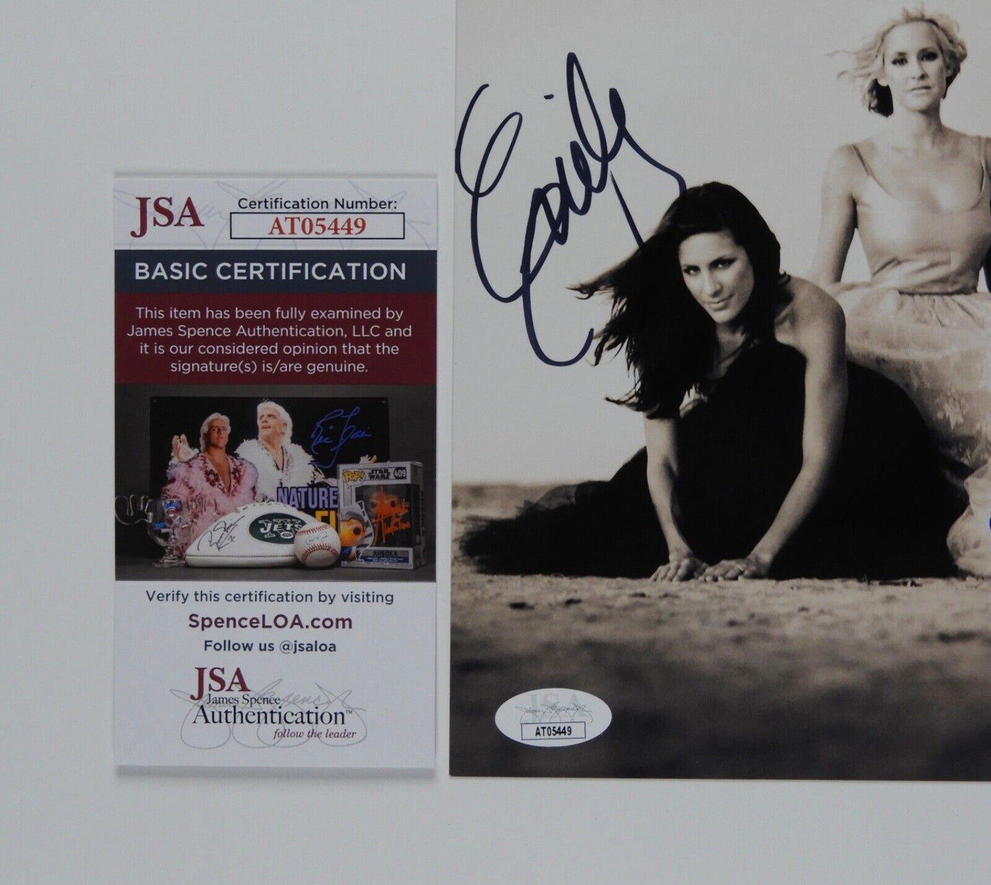 Dixie Chicks Autograph Signed Photo JSA Full Band 8 x 10 The Chicks
