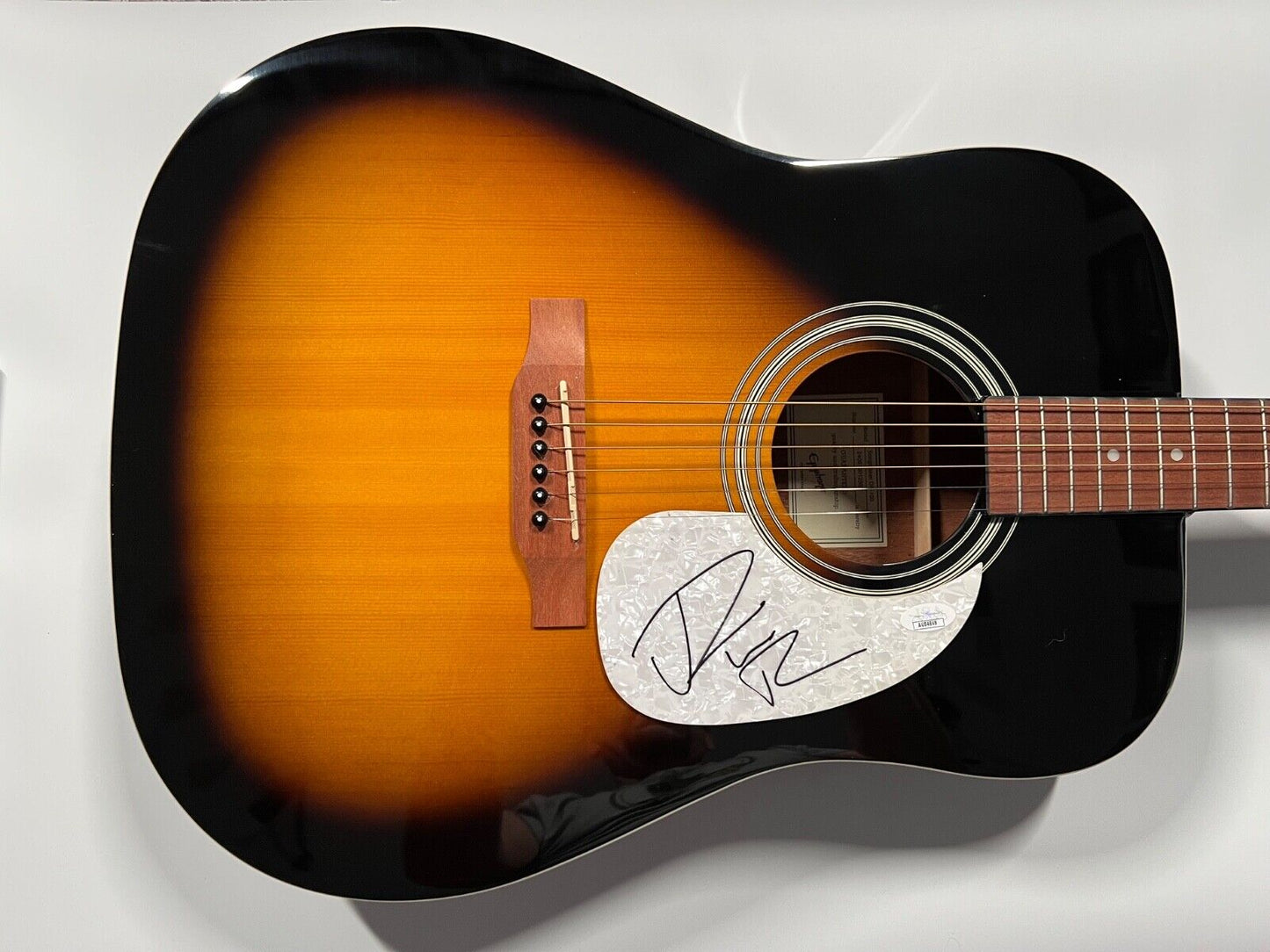 Jelly Roll JSA Autograph Signed Guitar Epiphone Acoustic