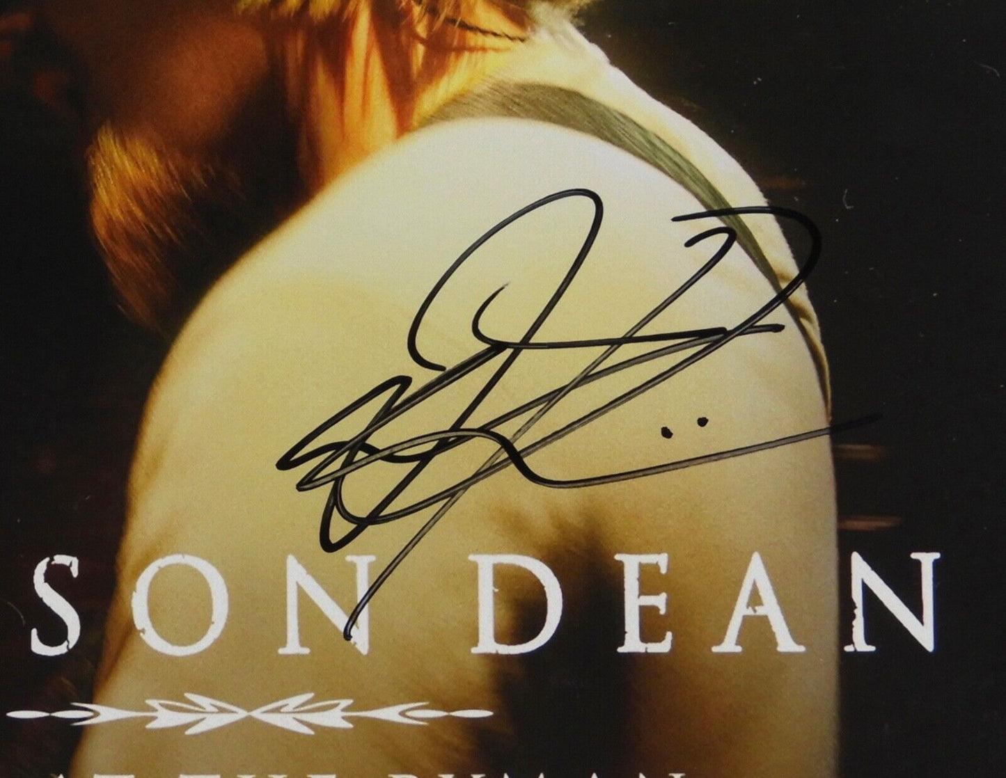 Jackson Dean JSA Signed Autograph Album Record Vinyl Live At The Ryman