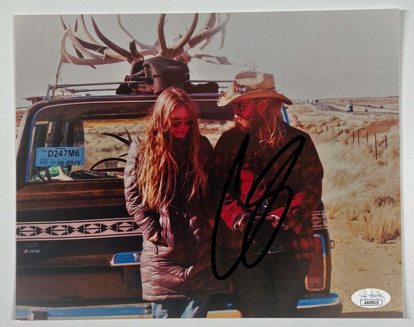 Chris Stapleton JSA Signed Autograph 8 x 10 photo