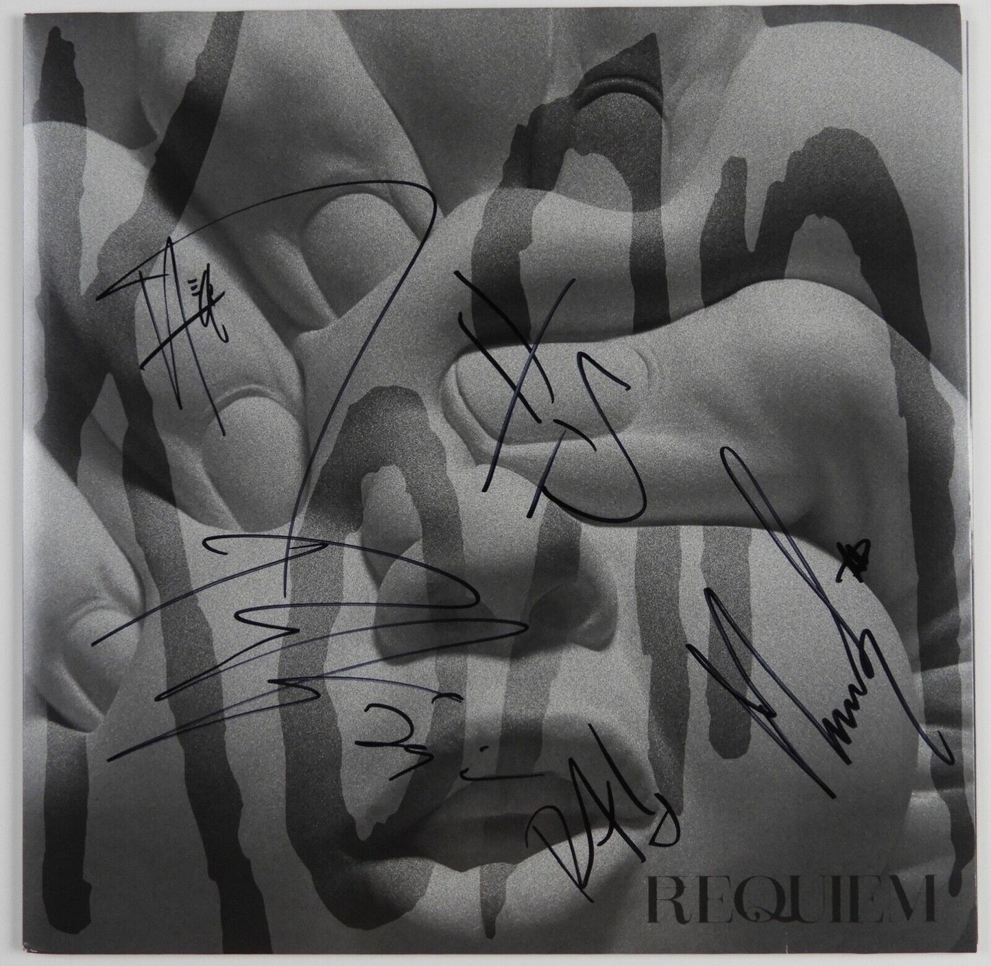 KORN JSA Fully Signed Autograph Vinyl Record Requiem Jonathan Davis +