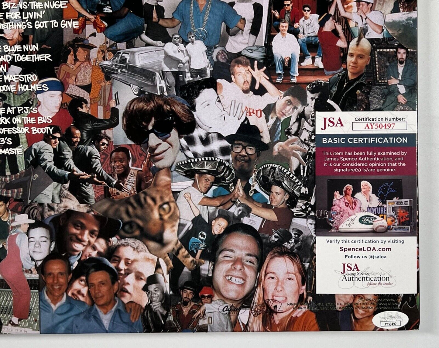 Mike D Beatie Boys JSA Signed Autograph Record Album Check Your Head