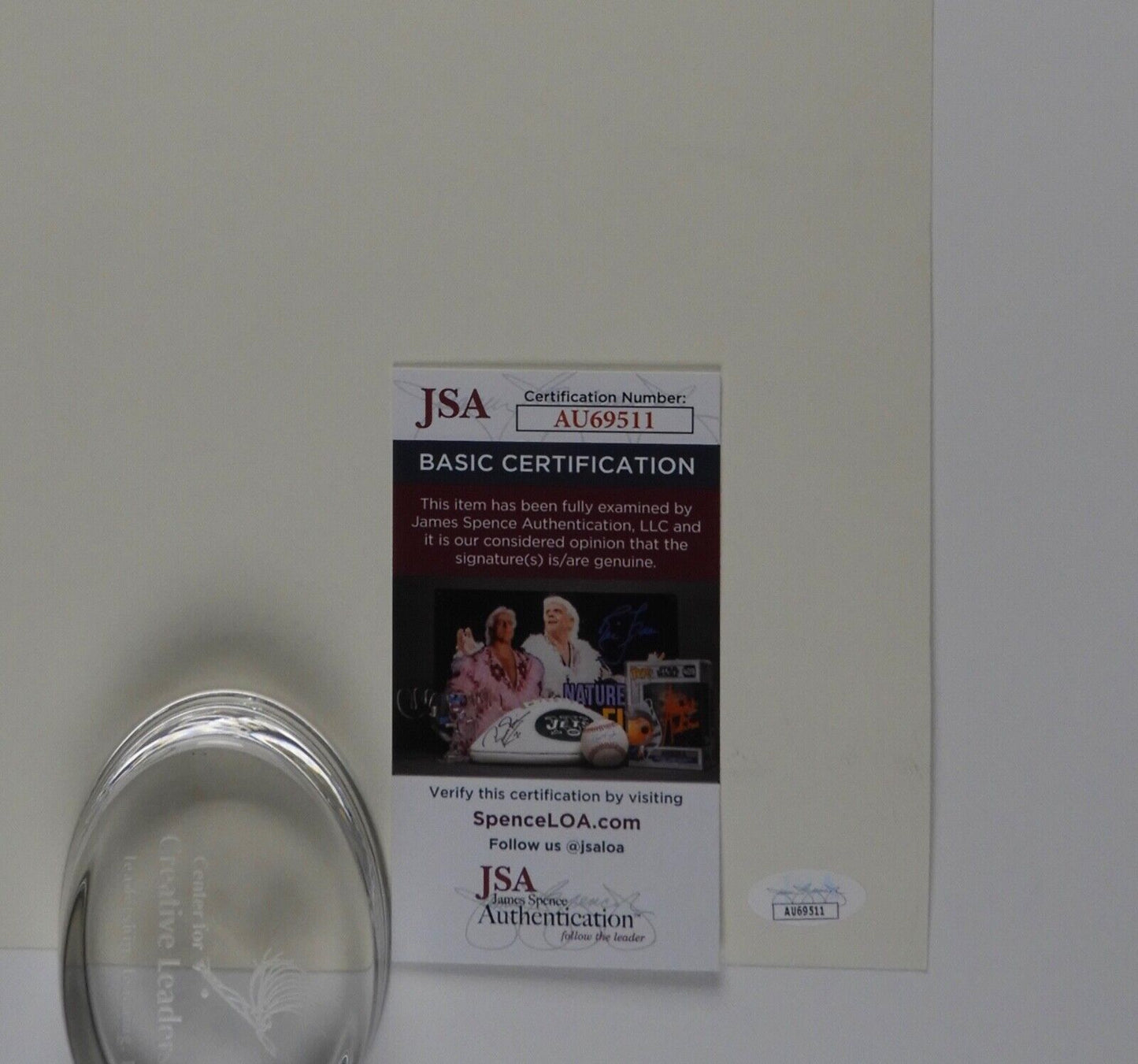 Kristian Bush Signed Autograph JSA The Red Door Press Print Poster Sugarland