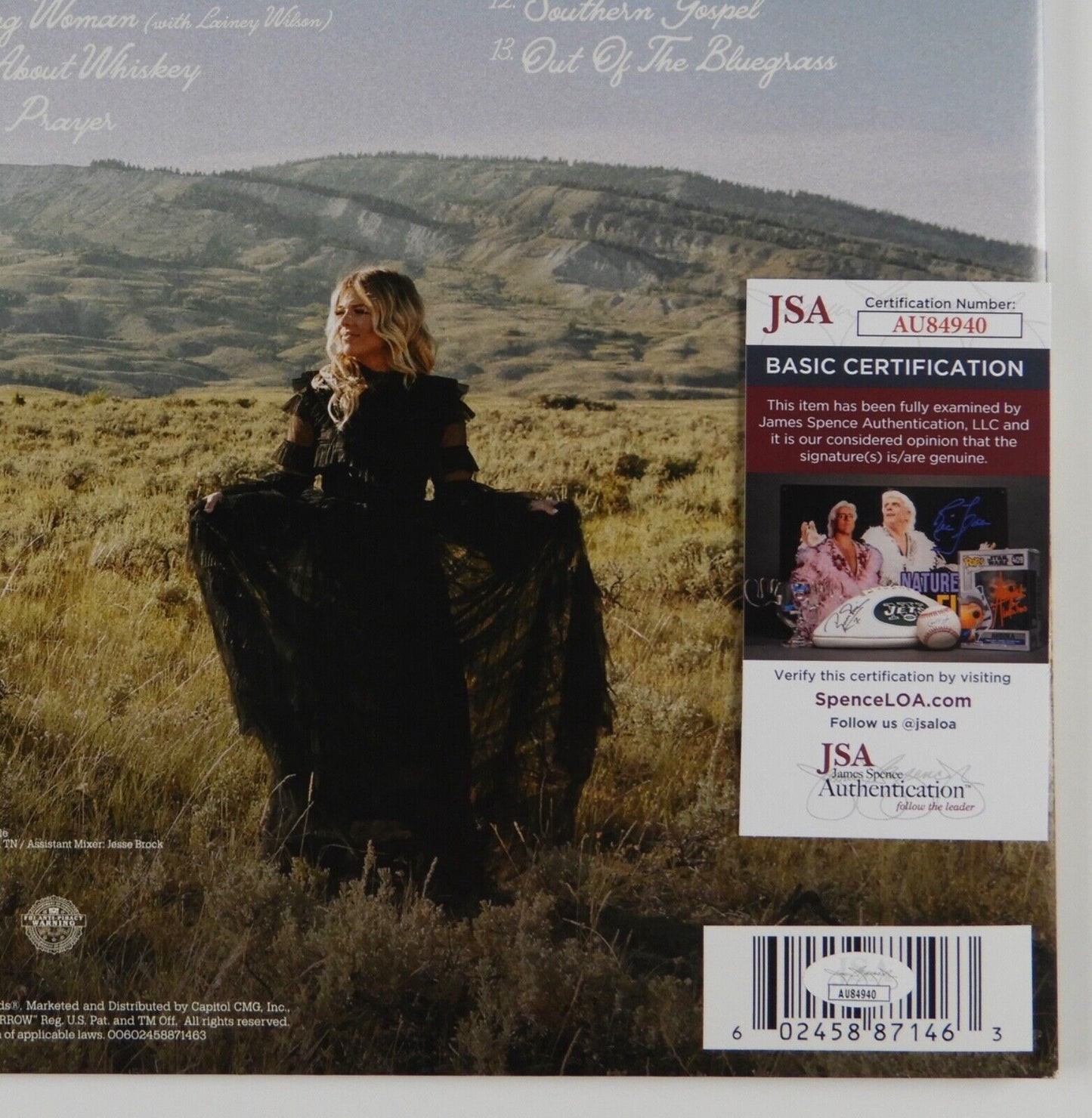 Anne Wilson JSA Signed Autograph Album Record Vinyl Rebel