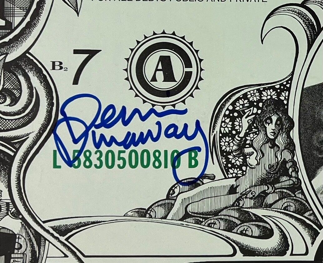 Alice Cooper JSA Autograph Signed Billion Dollars Babies Album Insert