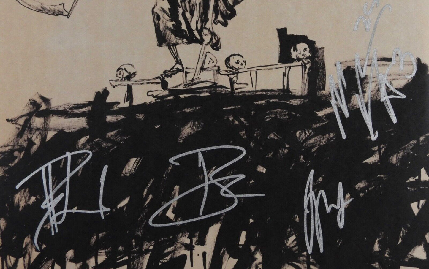 Avenged Sevenfold JSA Fully Signed Autograph Vinyl Record Life But A Dream
