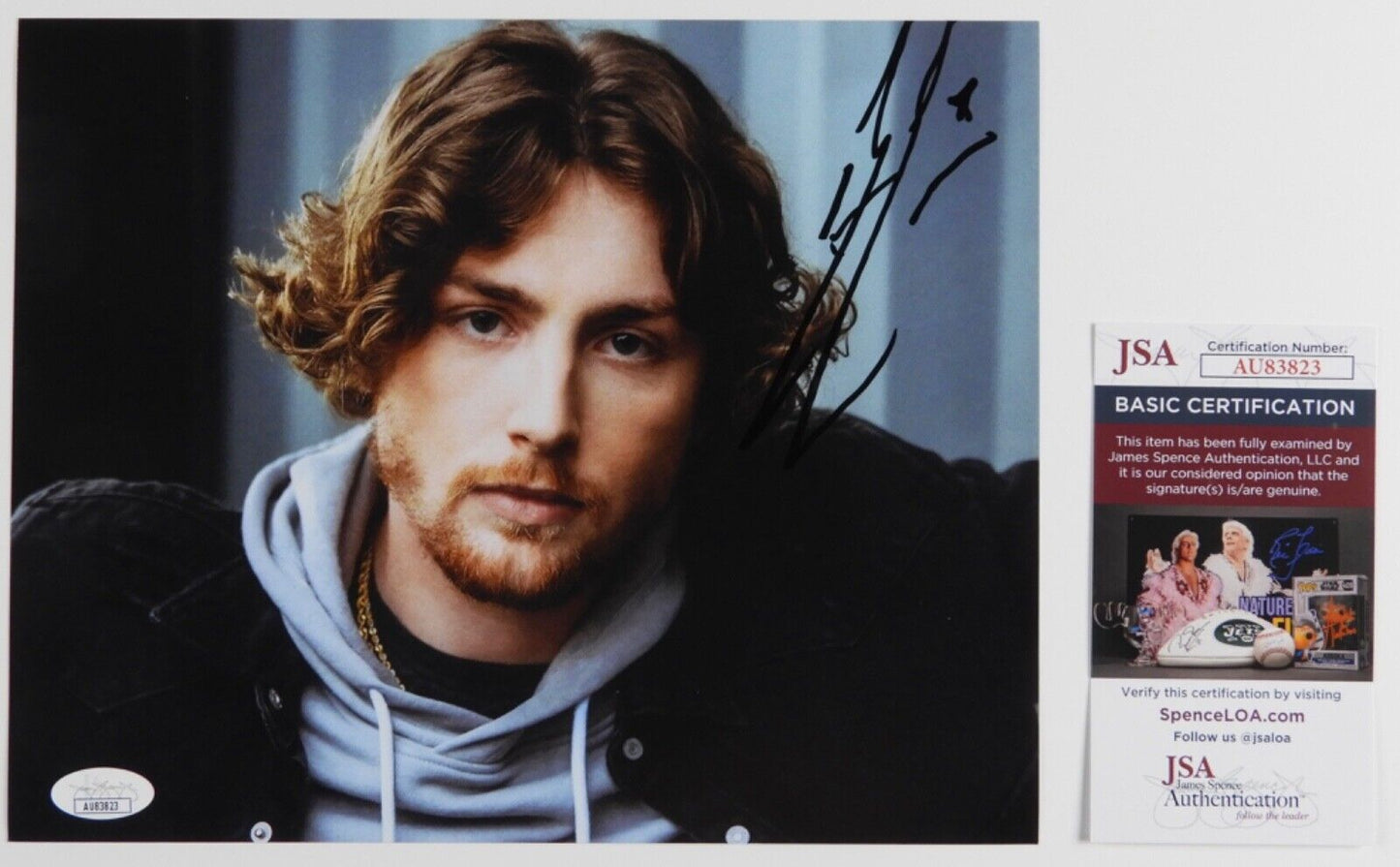 Bailey Zimmerman JSA Signed Autograph 8 x 10 Photo Country Music Star