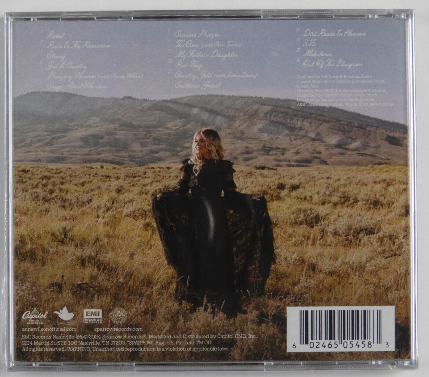 Anne Wilson REBEL Signed Autograph CD Booklet Still Sealed