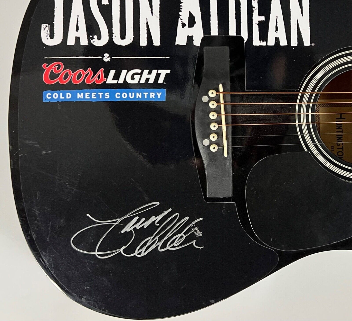 Jason Aldean JSA Signed Autograph Acoustic Guitar