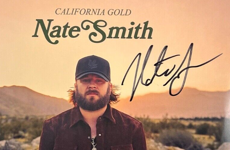 Nate Smith JSA Autograph Signed Album Vinyl California Gold