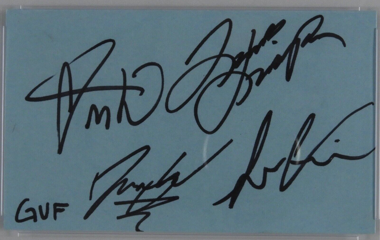 Greta Van Fleet PSA COA Signed Autograph Cut Encapsulation
