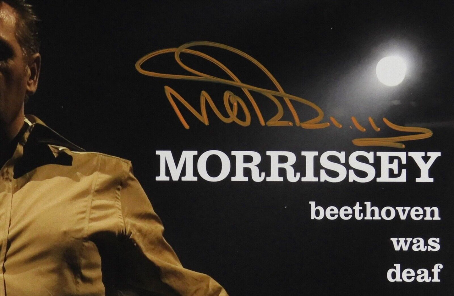 Morrissey JSA Signed Autograph Record Album Vinyl Beethoven Was Deaf