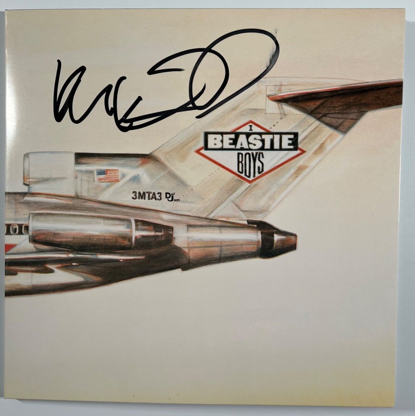 Mike D Beatie Boys JSA Signed Autograph Record Album Licensed to Ill