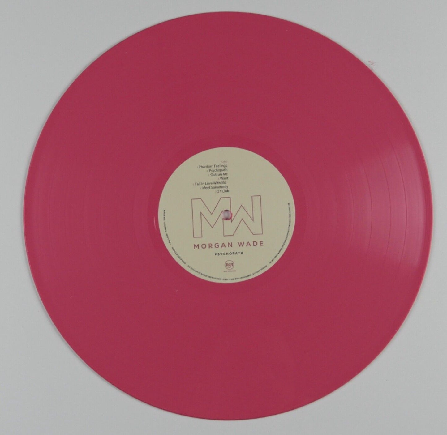 Morgan Wade JSA Signed Autograph Album Record Vinyl Psychopath