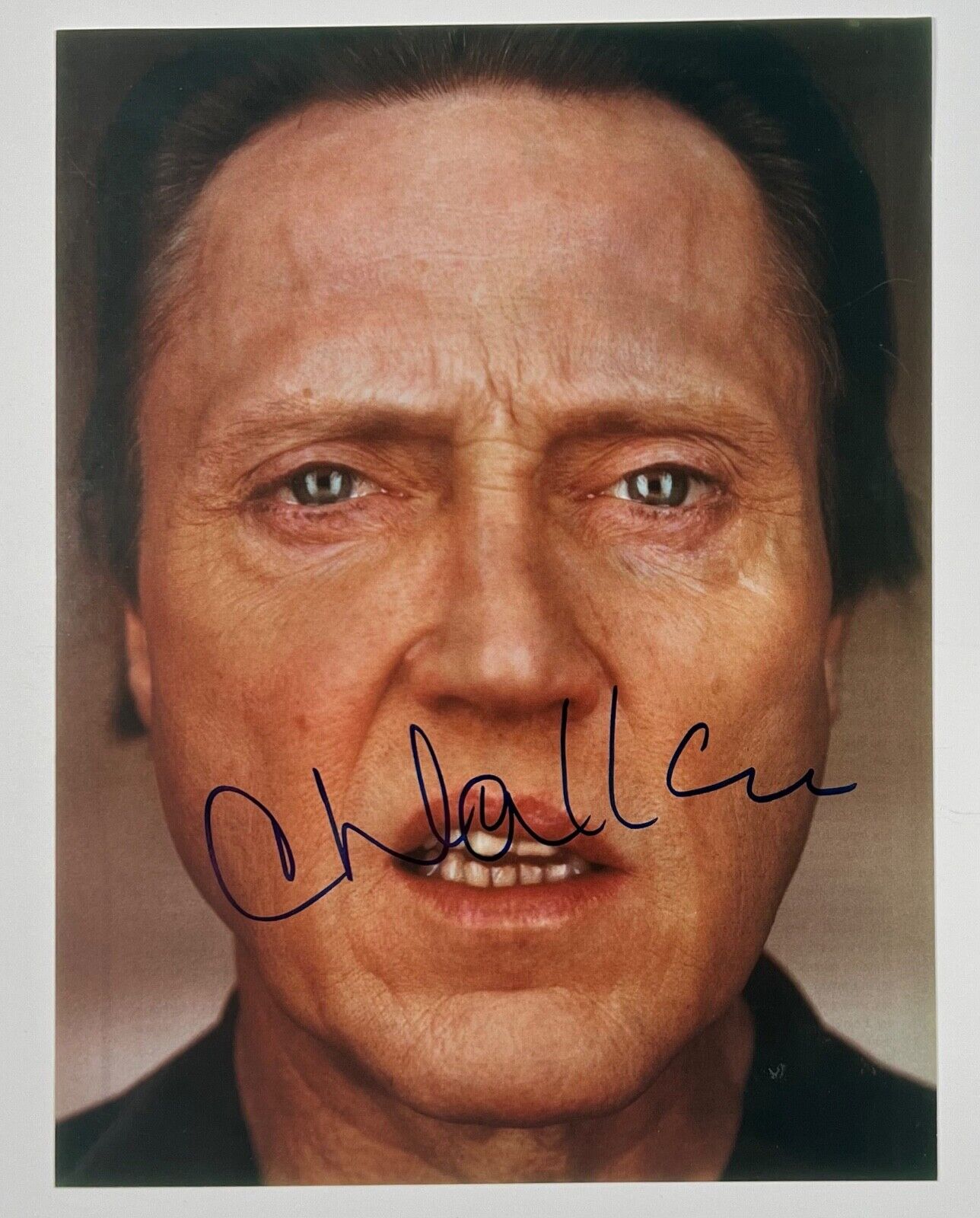 Christopher Walken JSA Signed Autograph 8 x 10 photo