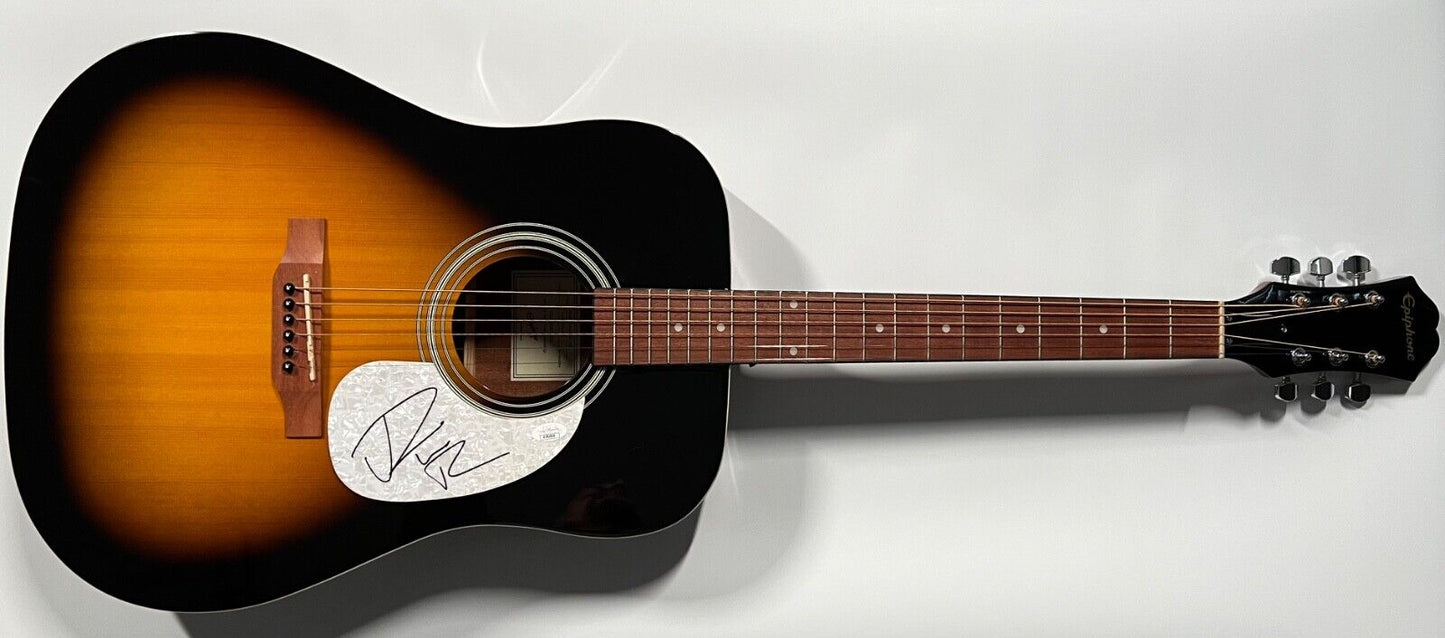 Jelly Roll JSA Autograph Signed Guitar Epiphone Acoustic