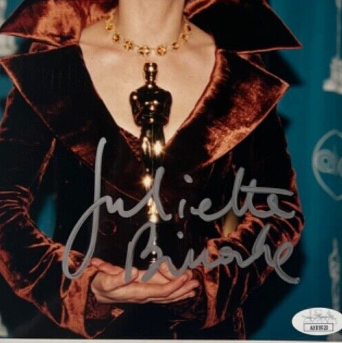 Juliette Binoche JSA Signed Autograph 8 x 10 photo