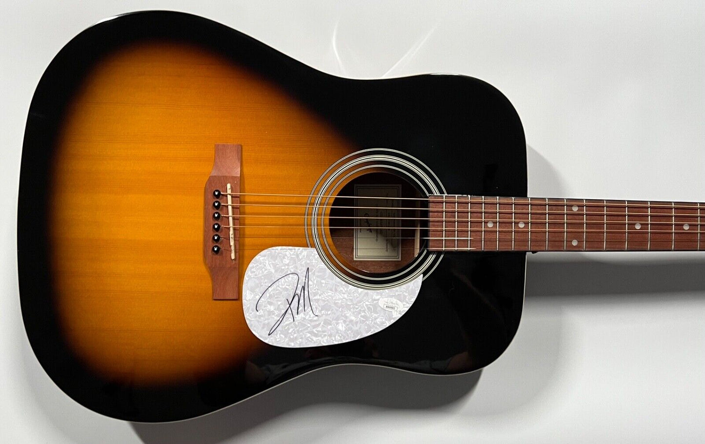 Parker McCollum JSA Autograph Signed Guitar Epiphone Acoustic