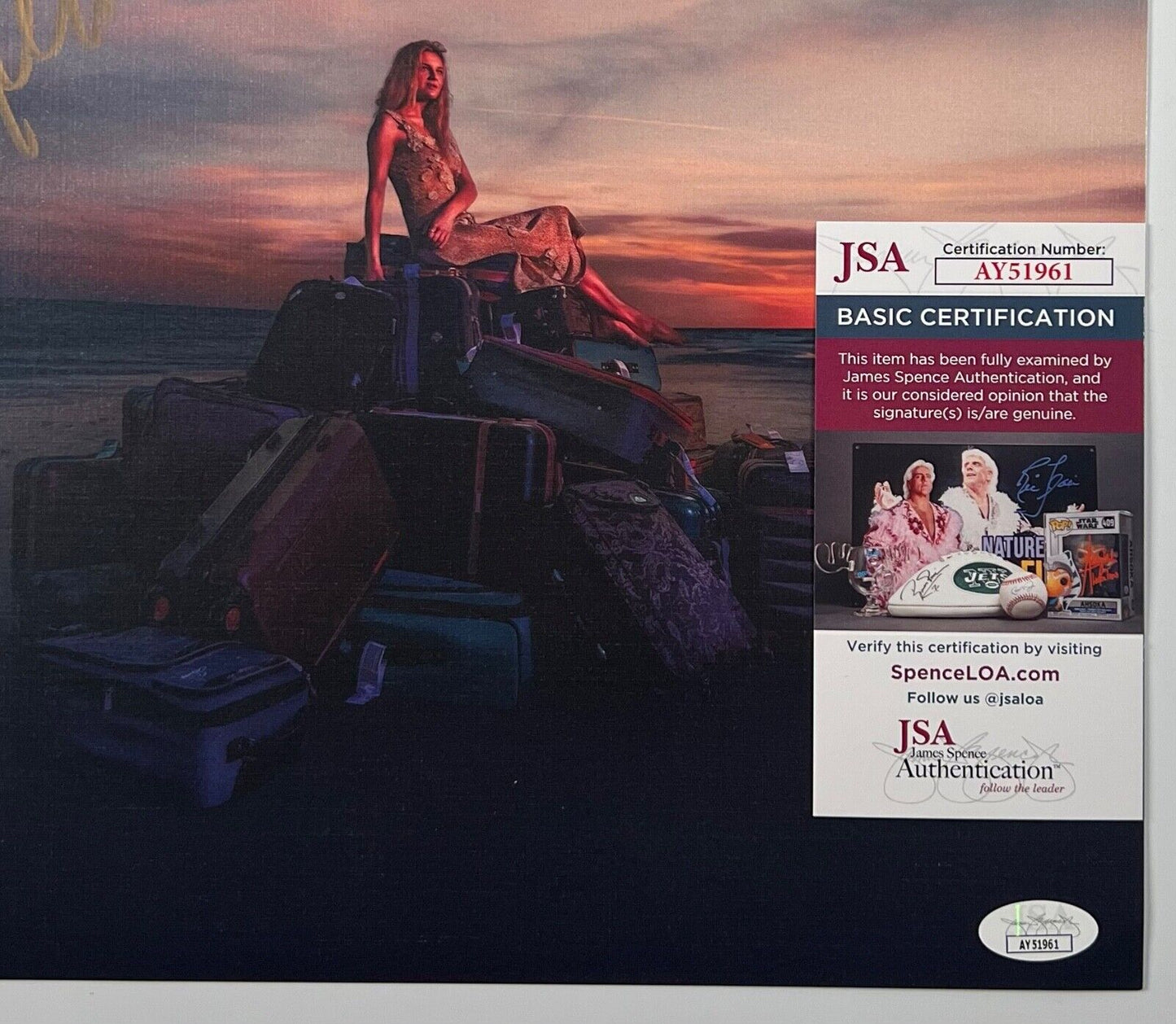 Kelsea Ballerini JSA Autograph Signed Album Vinyl Lithograph Patterns