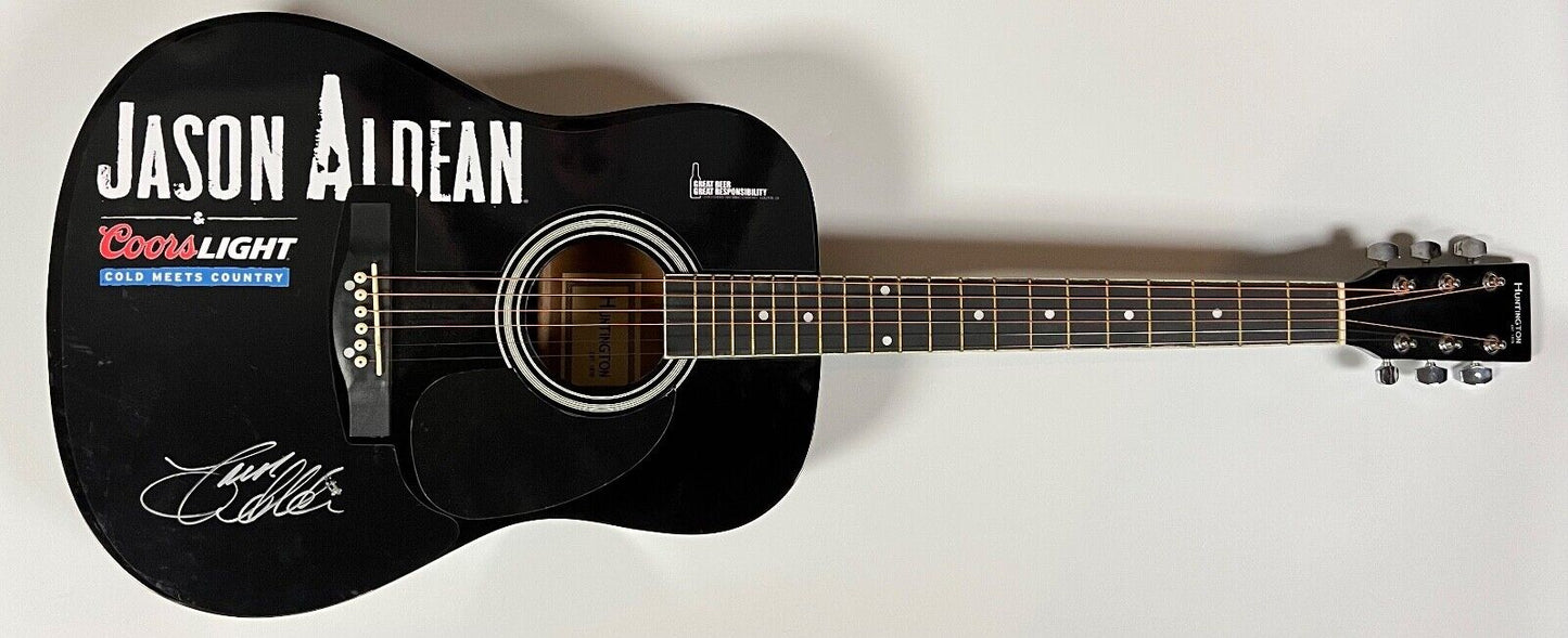 Jason Aldean JSA Signed Autograph Acoustic Guitar