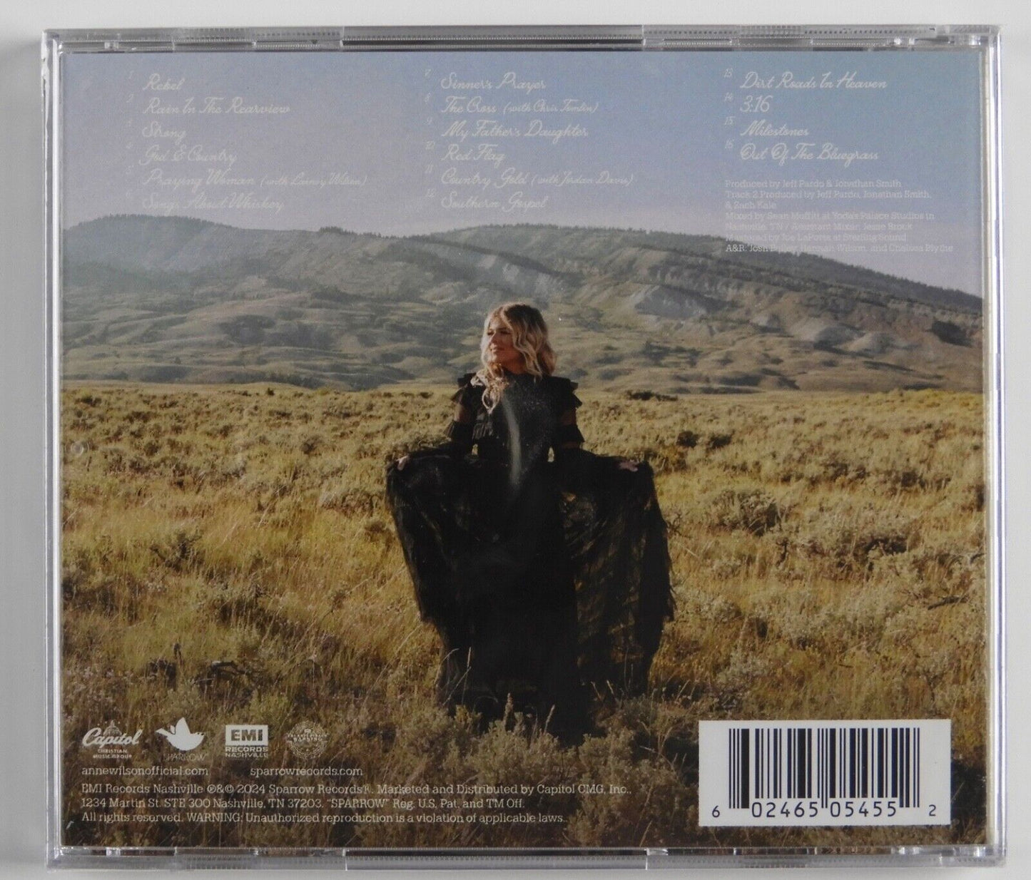 Anne Wilson REBEL Signed Autograph CD Booklet Still Sealed