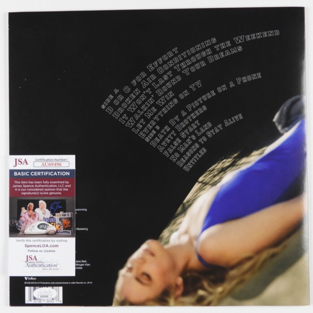 Emily Kinney JSA Signed Autograph Record Album Vinyl Swimteam