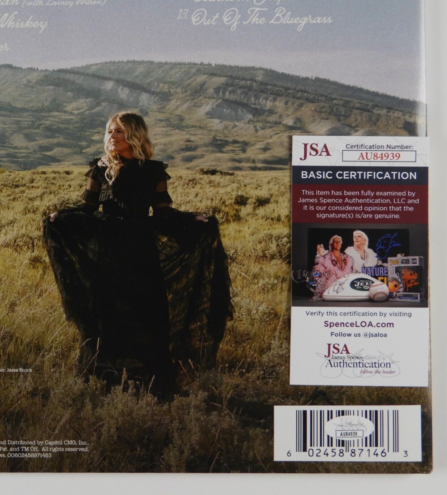 Anne Wilson JSA Signed Autograph Album Record Vinyl Rebel