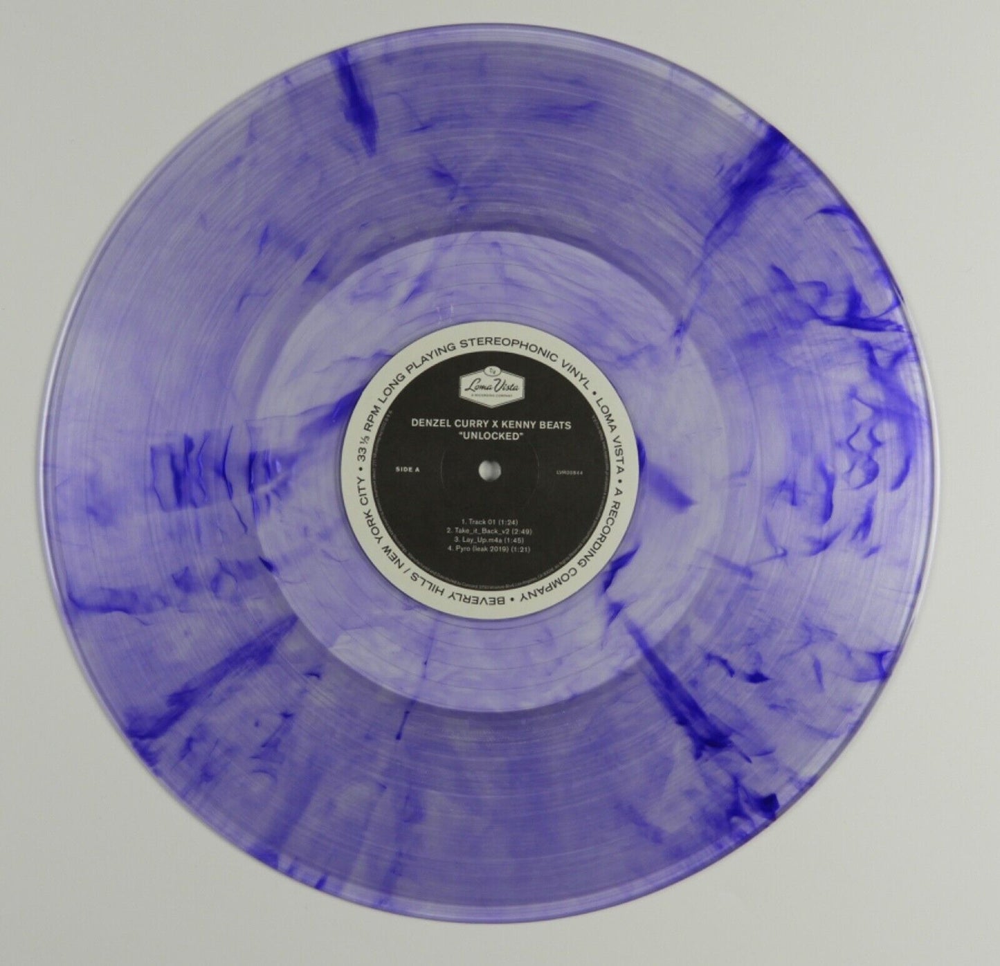 Denzel Curry Unlocked JSA Signed Autograph Album Vinyl Record