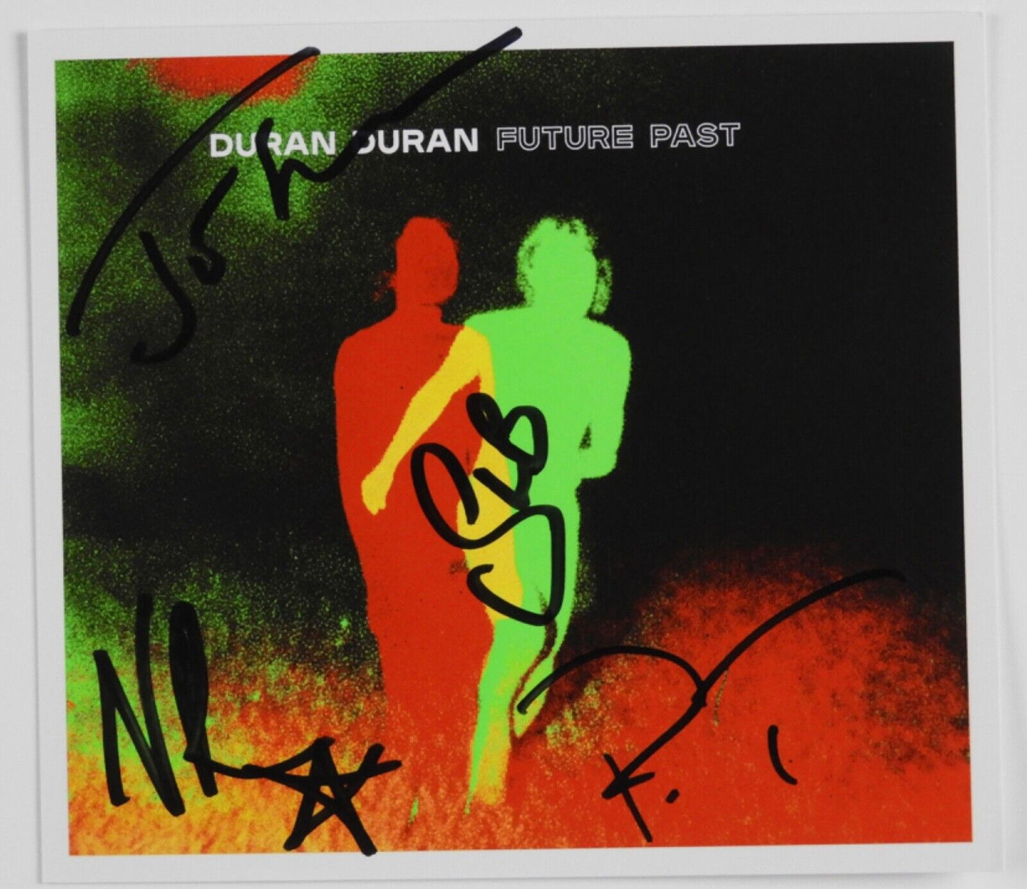 Duran Duran JSA Autograph Signed CD Insert Future Past