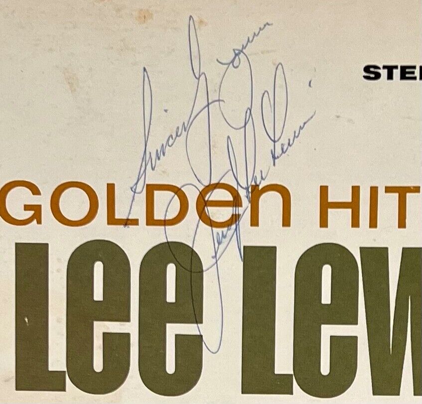 Jerry Lee Lewis JSA Signed Autograph Record Album Vinyl The Golden Hits