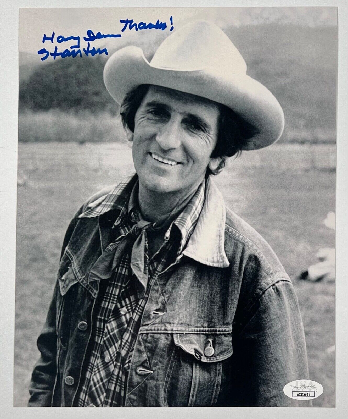 Harry Dean Stanton JSA Signed Autograph 8 x 10 photo