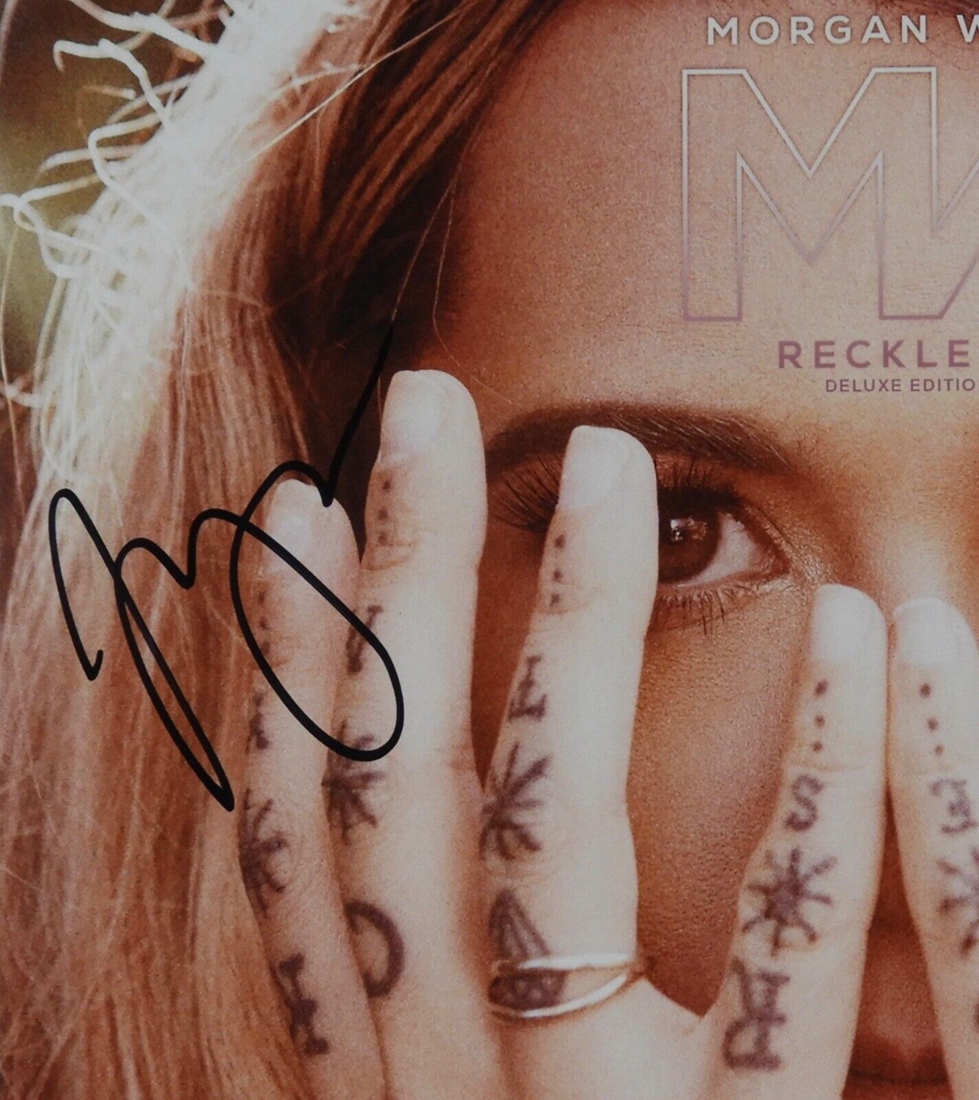 Morgan Wade JSA Signed Autograph Album Record Vinyl Reckless