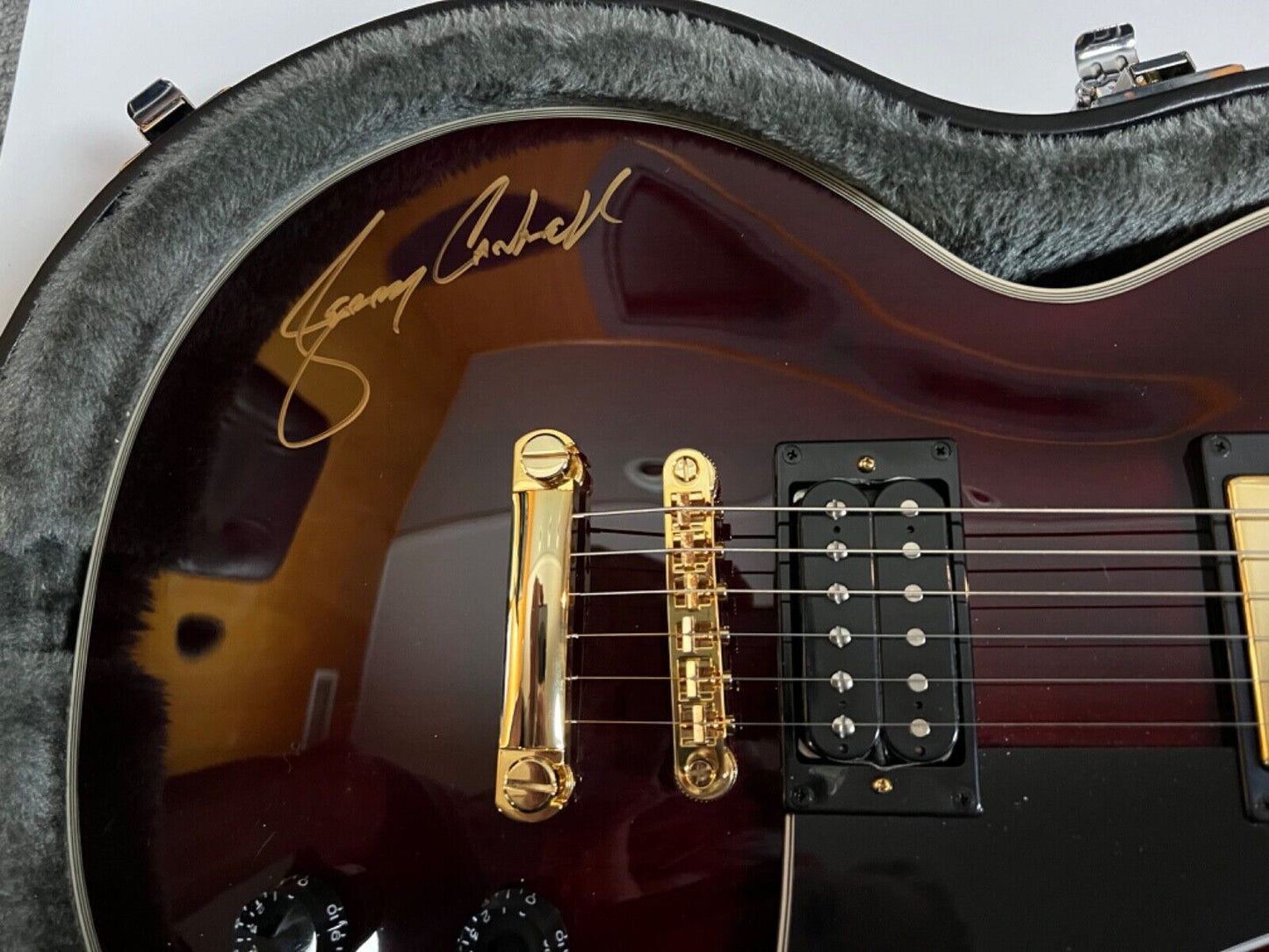 Jerry Cantrell JSA Autograph Signed Guitar Epiphone Alice In Chains NEW