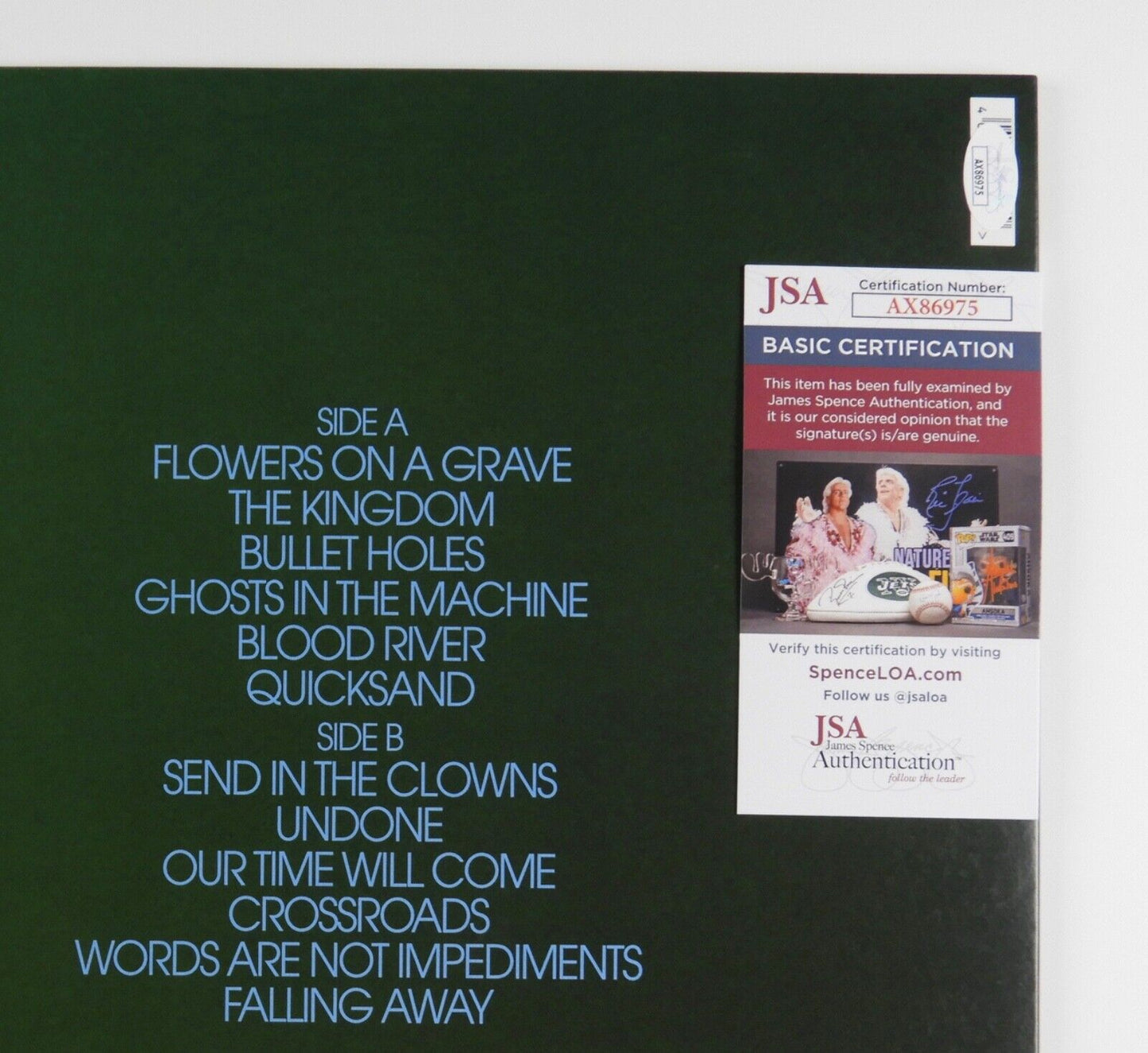 BUSH JSA Signed Autograph Record Album Vinyl The Kingdom