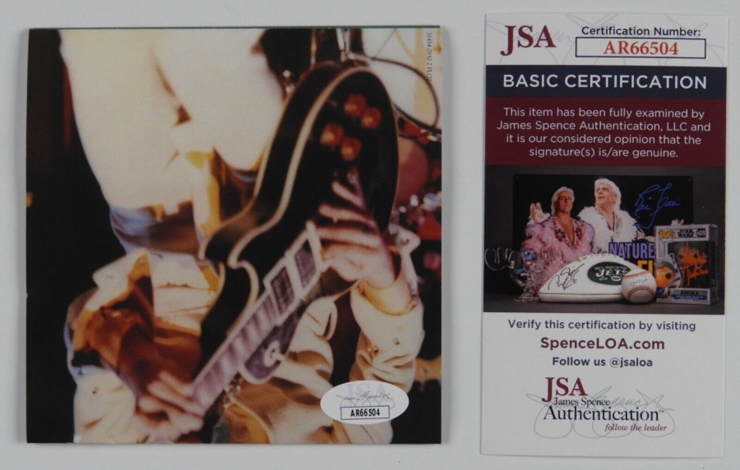 Peter Frampton JSA Signed Autograph CD Cover Frampton Comes Alive!