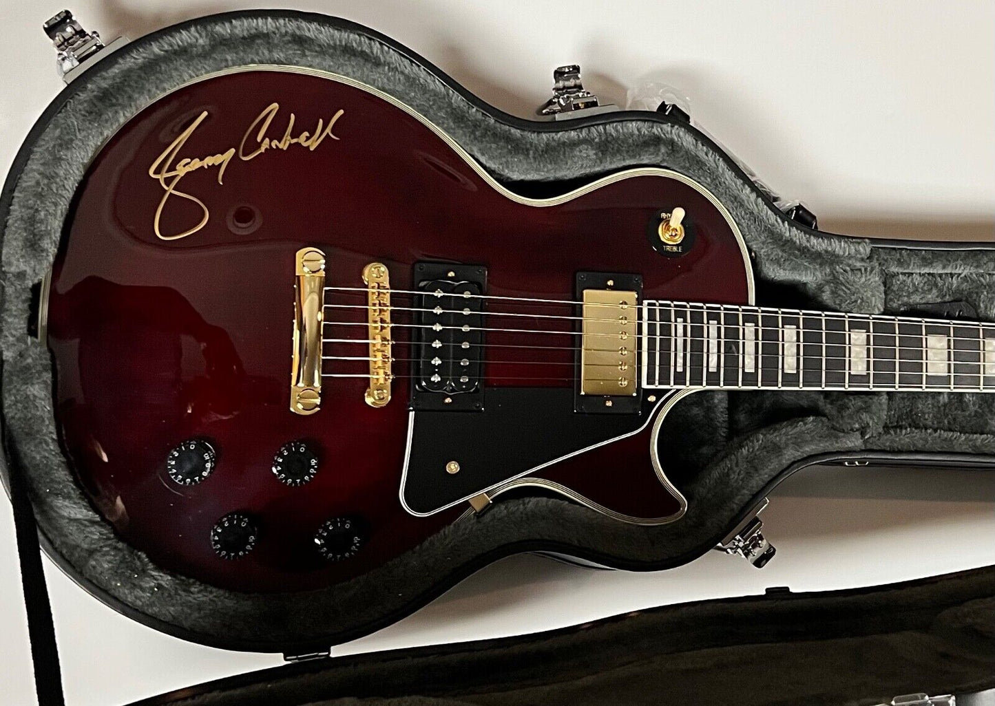 Jerry Cantrell JSA Autograph Signed Guitar Epiphone Alice In Chains NEW