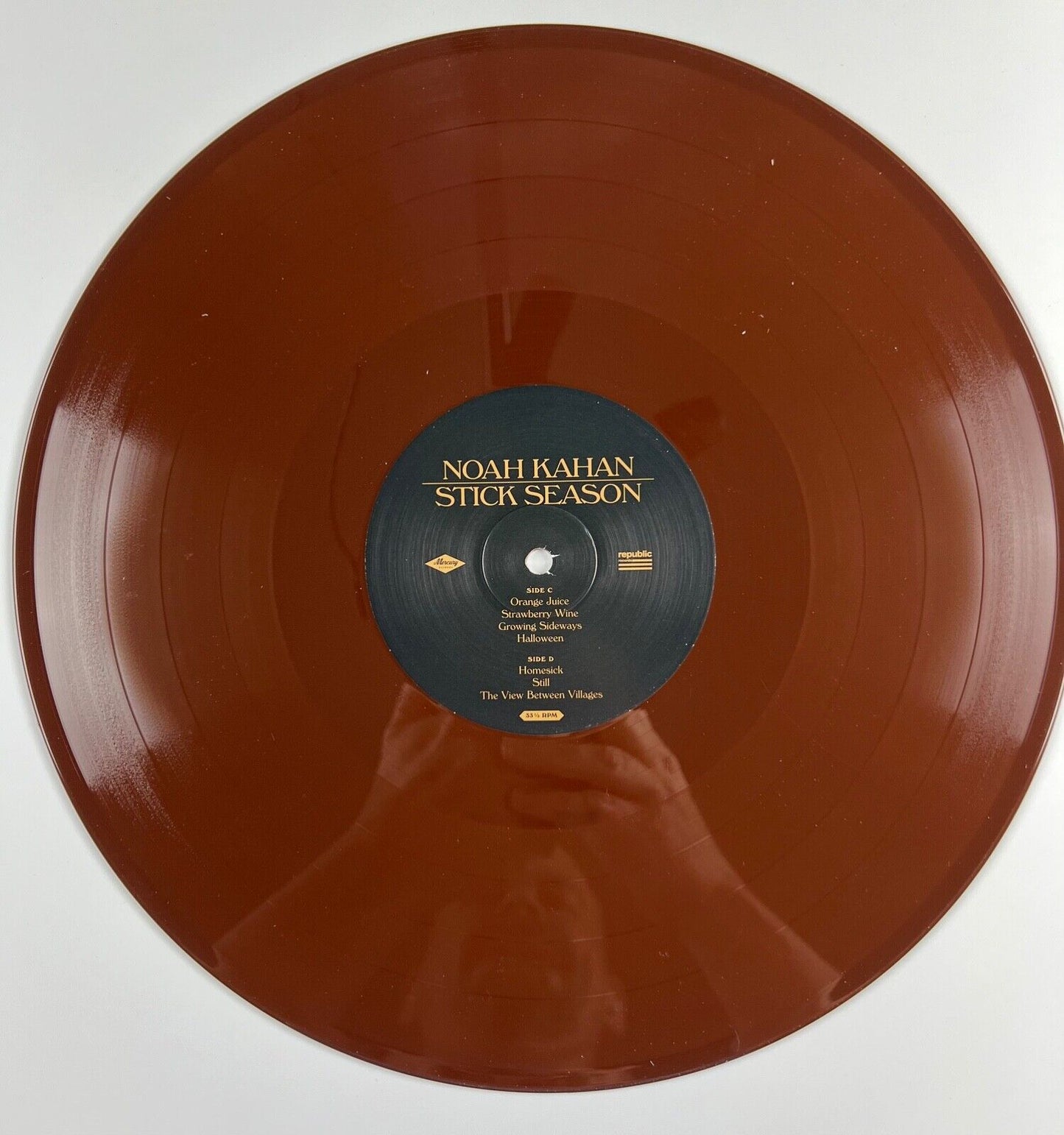 Noah Kahan JSA Signed Autograph Album Record Vinyl Forever Lithograph