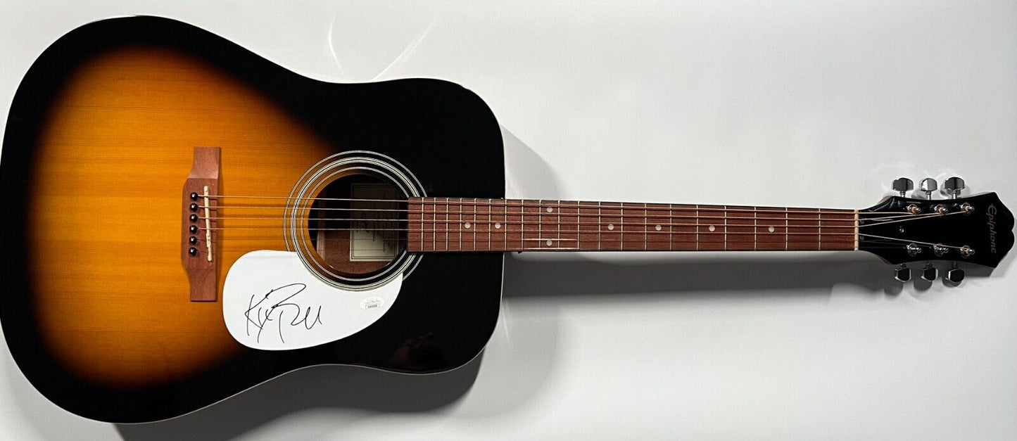 Kix Brooks JSA Autograph Signed Guitar Epiphone Acoustic Dunn
