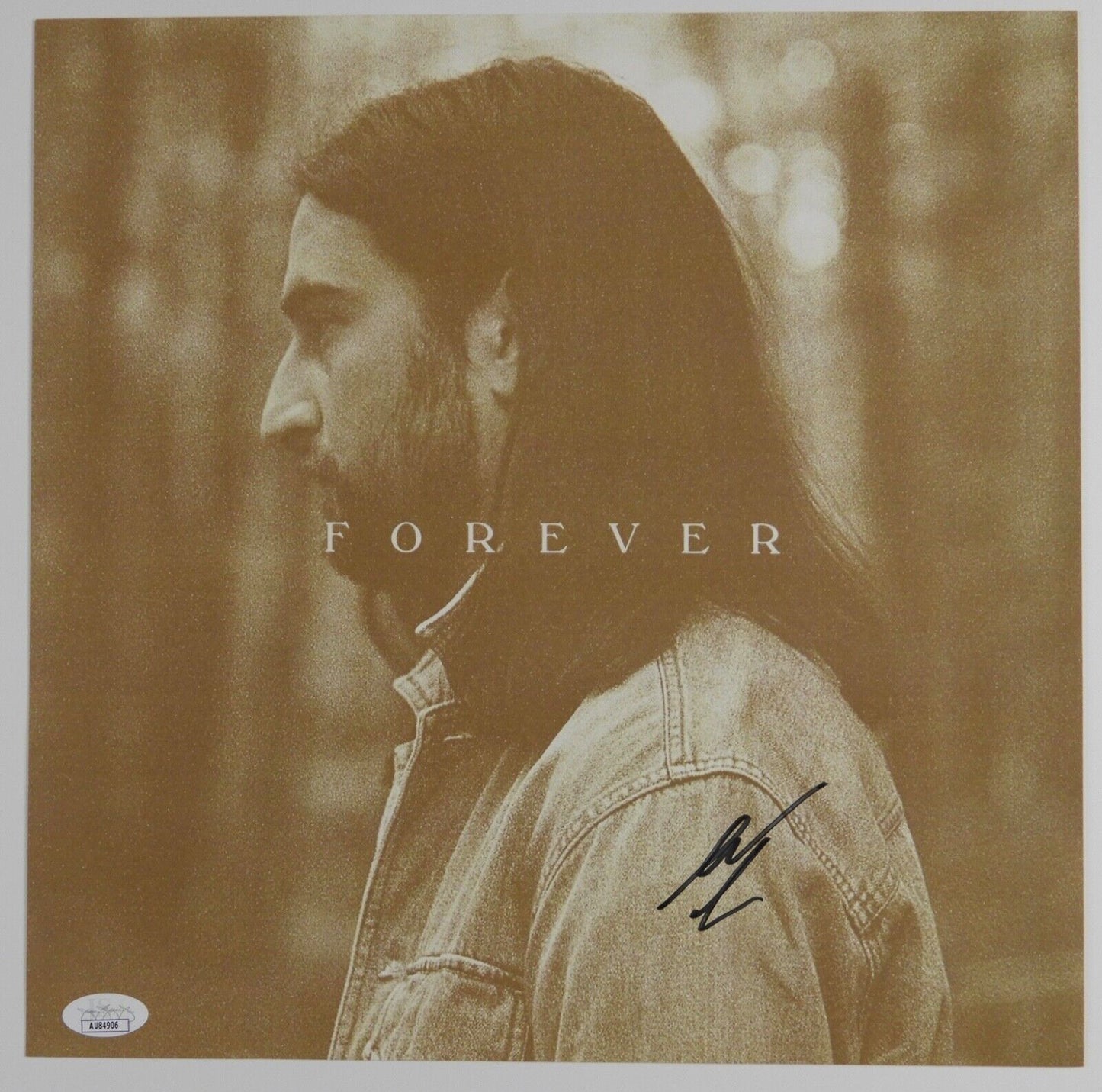 Noah Kahan JSA Signed Autograph Album Record Vinyl Forever Lithograph