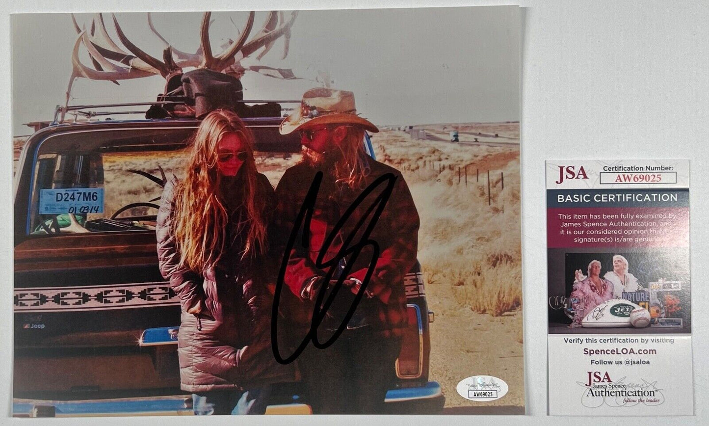 Chris Stapleton JSA Signed Autograph 8 x 10 photo