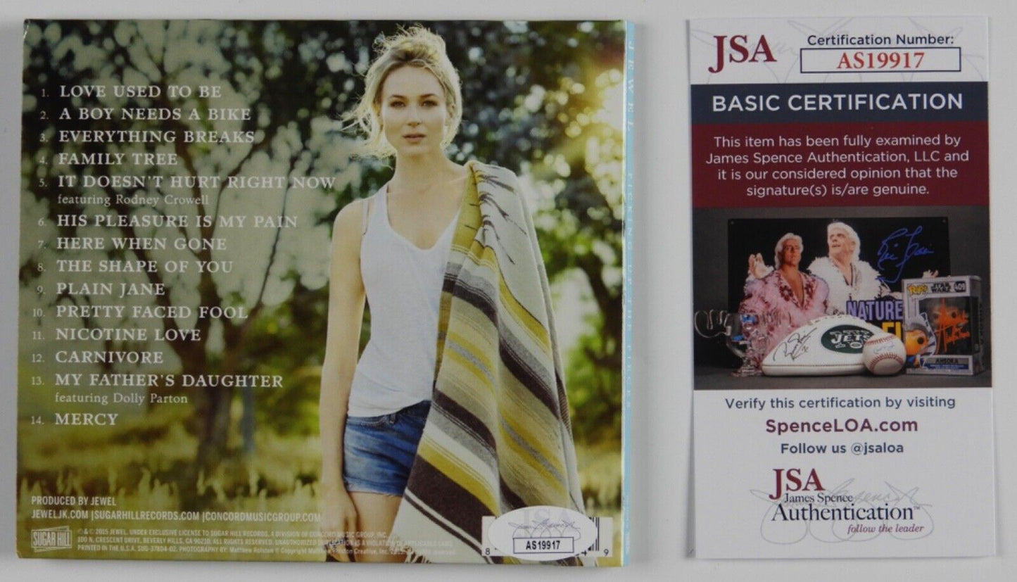 Jewel JSA Signed Autograph CD Picking Up The Piece