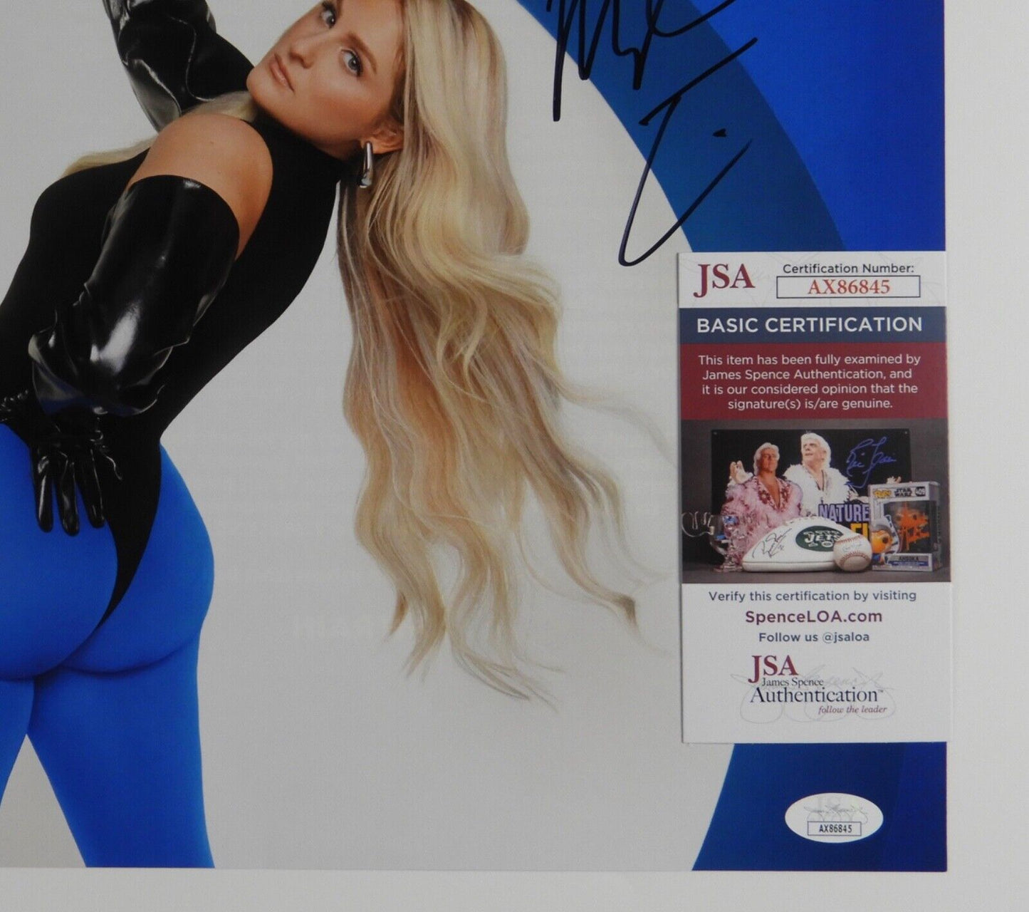 Meghan Trainor JSA Signed Autograph Album Record Vinyl Timeless